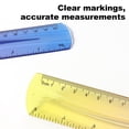 thumbnail image 7 of Gradient Flexible Plastic Ruler,20cm Bendable Measuring Ruler, Transparent Gradient Color Straight Ruler, Soft Bendable Daily Use Ruler, Durable Flexible Straight Edge Ruler, 7 of 7