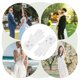 thumbnail image 3 of Moluckfu De Novia De Encaje Clásico Con Desmontables Para Ceremonia Y Fiesta, 3 of 6