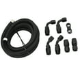 3 Meter Fuel Line Hose Kit AN6 Hose Fitting Adapter Aluminum Nylon