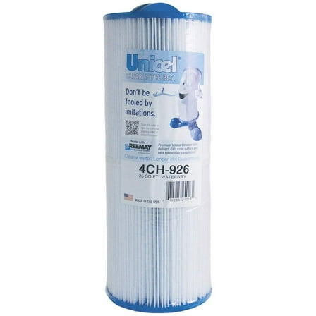 Unicel 4CH-926 Replacement Filter Cartridge for 25 Square Foot Waterway,White