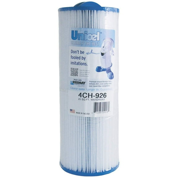 Unicel 4CH-926 Replacement Filter Cartridge for 25 Square Foot Waterway,White