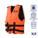 thumbnail image 2 of Chaleco Salvavidas Kingsports para Natacion Playa Piscina Naranja CH, 2 of 9