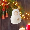 thumbnail image 3 of Muñeco colgante de Navidad, colgante de Navidad, decoración navideña, adorno colgante para de Navidad, regalo para restaurante, fiesta temática, , de Muñeco de nieve de asta blanca, 3 of 8