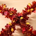 thumbnail image 5 of YingYouFu 3PC Thanksgiving Fall Fake Garland for Home Autumn Harvest Decorations|Autumn Artificial Berry Pumpkin Maple Leaf Garland Decor for Fireplace Table Front Door Holiday Party Decorations, 5 of 5