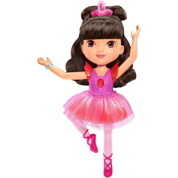 Nickelodeon Dora Friends Sparkle & Spin Ballerina Dora - Walmart.com