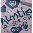 thumbnail image 4 of Auntie Loves Me Adorable Cute Niece Youth T Shirt Tee Girls Infant Toddler Brisco Brands 3T, 4 of 5