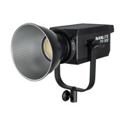 Nanlite FS-300 Daylight AC LED Monolight Bundle with Rapid 120 Parabolic Softbox with Grid and Bowens Mount (2-Items)