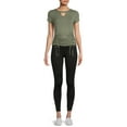 thumbnail image 2 of No Boundaries Juniors' Faux Fur Lined Leggings, 2 of 5