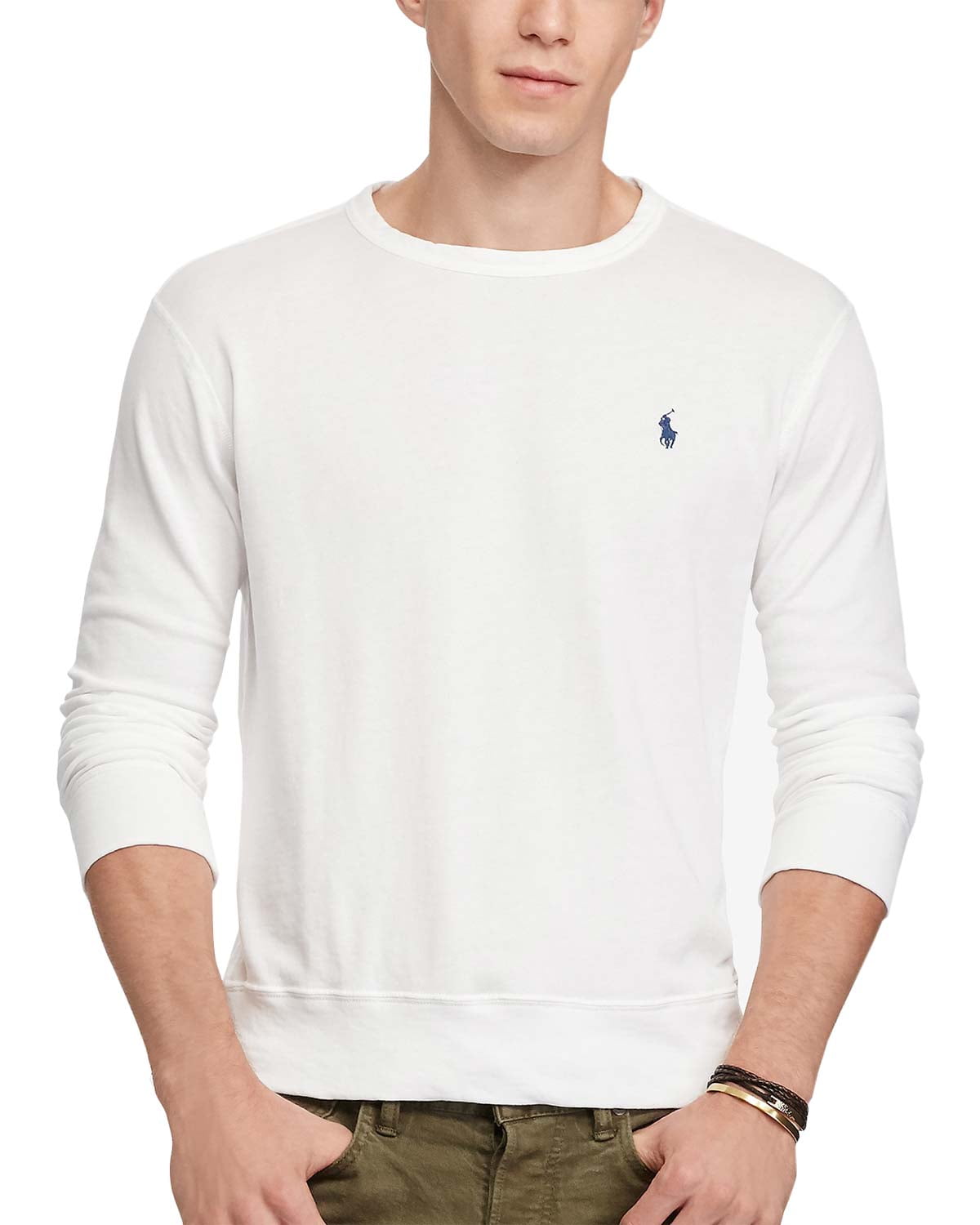 sweatshirt with polo inside
