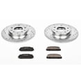thumbnail image 3 of PowerStop Rear Z23 Evolution Sport Carbon-Fiber Ceramic Brake Pad and Drilled & Slotted Rotor Kit Fits: MAZDA Select Models K2452, 3 of 10