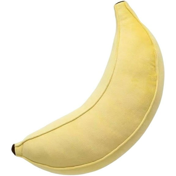 vlrwzc 40cm Banana Cushion Fruit Shaped Pillow Banana Plush Toy Cartoon Banana Plush Pillow Cute Fruit Soft Toy For Playtime, Gifting & Decoration