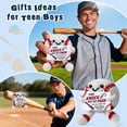 thumbnail image 6 of 1pc Interesting Baseball Gift, Suitable For Boys And Men, Cool Baseball Decor Accessory, Christmas Stocking Stuffer, Suitable For Players And Fans, Plush Filled Decoration, Birthday Party Decor, 6 of 7
