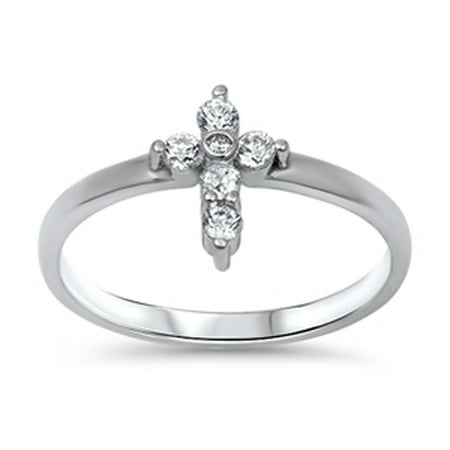 D Sterling Silver Cross Rings Wholesale D Sterling Silver Cross Rings Wholesale