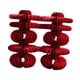thumbnail image 3 of Bola de panal roja para decoración de bodas, ideal como regalo, personaje decorativo Xi 30 cm x 28 cm x 15 cm, 3 of 9