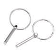 thumbnail image 4 of Racing Hood Pin Lock Kit, CNC Aluminum Alloy Car Racing Hood Pin Lock Appearance Kit Universal, 4 of 8