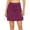 Wine-03, variant on Perfectbot Women's Plus Size Athletic Skorts - Tennis Golf Vacation Plain Shorts with Skirt