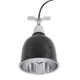 thumbnail image 1 of Deep Dome Reptile Heat Lamp Fixture with Flush Mount, On / Off Switch, for Basking Lizards, Heat Lamp for Lizard, Heavy Gauge Stainless Steel for Increased UVA and UVB Output, 1 of 8