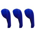 thumbnail image 2 of Men Women Stretchy Dreadlock Cap, Long Tail Breathable Headwrap for Locs Braids Hair, 3 Pack, 2 of 4