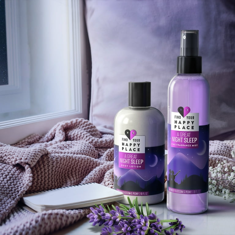 Find Your Happy Place Moisturizing Body Lotion A Great Night Sleep