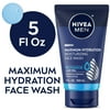 NIVEA MEN Maximum Hydration Moisturizing Face Wash, 5 Fl Oz Tube
