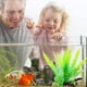 thumbnail image 4 of Plantas acuáticas de algas marinas artificiales para acuario, decoración de plantas de pecera de plástico, 2 piezas., 4 of 5