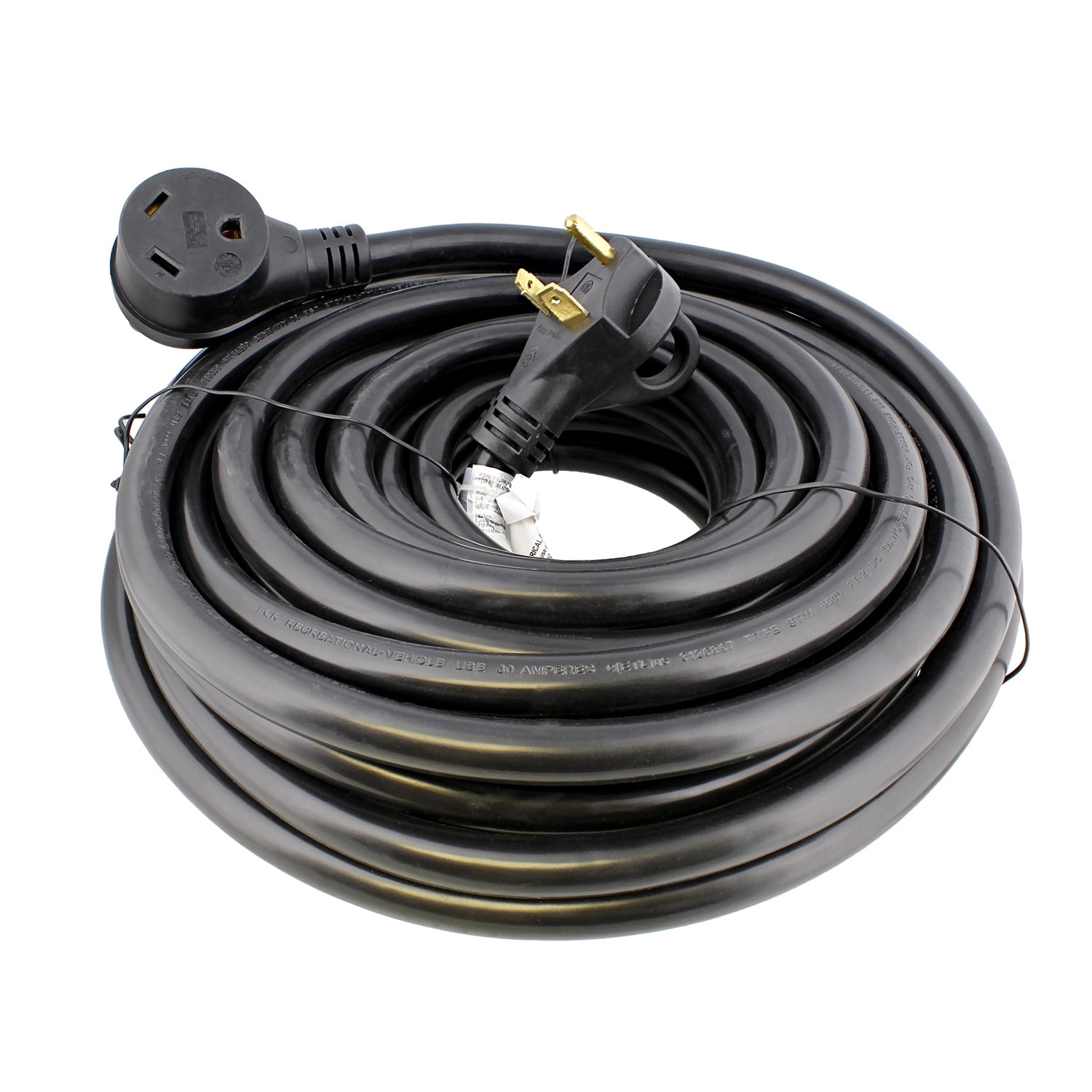 7.6m Long Reach 30A Power Cable Camper Power Extension 25’ Foot ABN 30