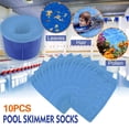 thumbnail image 4 of Calcetines Skimmer Flotador Inflable 10 Uds cestas de filtro malla elástica de nailon red piscina Skimmer calcetines, 4 of 4