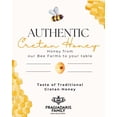 thumbnail image 2 of Aoritiko Pure Cretan Mountain Honey | Greek Honey | 100% Natural, Wildflower & Herb-Infused, Rich Aromatic Flavor | Harvested from Pristine Greek Flora | 250 gram glass jar, 2 of 5