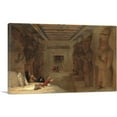 thumbnail image 1 of ARTCANVAS Hypostyle Hall Of Great Temple At Abut Simbel Egypt 1849 Canvas Art Print by David Roberts - Size: 18" x 12" (1.50" Deep), 1 of 9