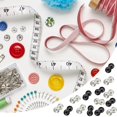 thumbnail image 2 of letairis 24pcs/set Metal Snap Fasteners For Sewing Craft Easy To Match And Wide Application Fashionable 8mm 1Set, 2 of 6