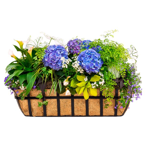 Flower Fence Baskets