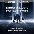 thumbnail image 3 of Fms Rc Jets 64mm F-18（SIM） Hornet EDF Fighter Jet Rc Airplanes for Adults Remote Control Planes PNP(NO Transmitter Batteries and Charger), 3 of 8
