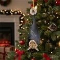 thumbnail image 5 of Bat Christmas Ornament - 3.14in(8cm) Gothic Hanging Decor for Halloween & Christmas, pooky Festive Hanging Ornament for Tree Home, A, 5 of 7