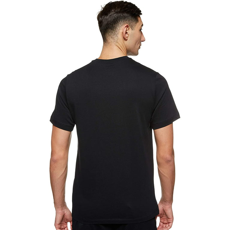 Nike Men's Logo in A Logo White/Red Crewneck T-Shirt X-Large
