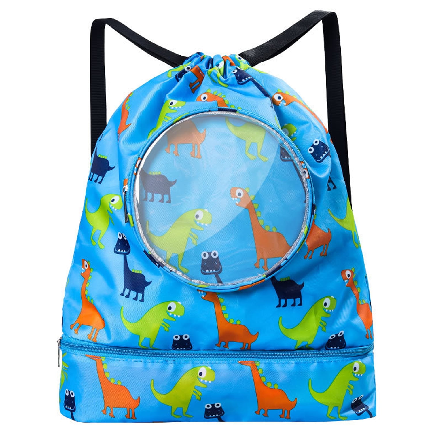 Kids Girls Boys Swimming bag Swim Drawstring Gym Beach Party Shoulder School Bag 