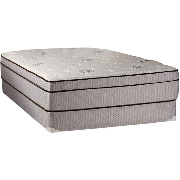 Dream Solutions Dreamy Rest Pillow Top 10" Mattress and Box Spring Set