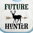 thumbnail image 4 of Inktastic Future Hunter Deer Hunting Boys or Girls Baby Bib, 4 of 4