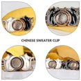 thumbnail image 3 of 6Pcs Vintage Cat Sweater Swirl Clip Cape Cloak Cardigan Clip Shawl Collar Clasp, 3 of 3