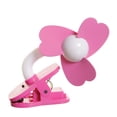 thumbnail image 2 of Dreambaby Brand Baby and Toddler Fan, White with Pink Foam-Fits All Types of Baby/Toddler Carriers, 2 of 8