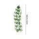 thumbnail image 3 of Plantas colgantes artificiales: enredaderas de hiedra artificial y follaje rastrero para decoración de paredes, balcones, patios, bodas, fiestas, uso interior y exterior., 3 of 6