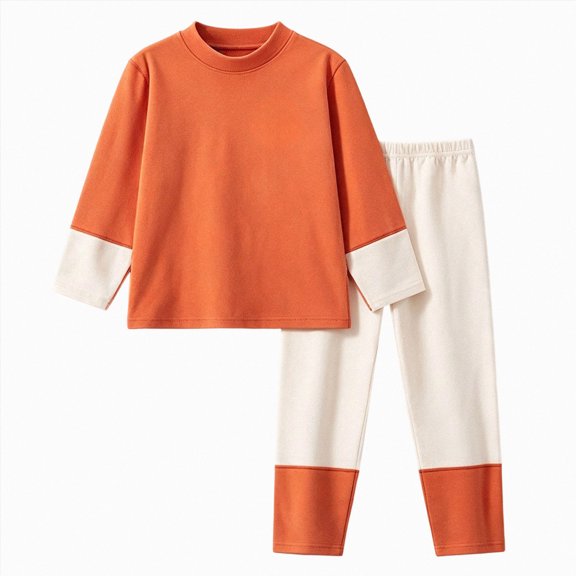 KPOPLK Kids Boys Pajamas Set Soft Crewneck Comfort Kids Pajamas Nightgown Boy Pjs 3-12 Years Kids Clothes,Size 11-12 Years