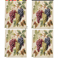 thumbnail image 4 of Qzaxky Colorful Grapes 2 Pack Kitchen Towels Soft and Super Absorbent Dish Towels Kitchen Tea Towels Hand Towels, 4 of 8