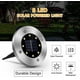 thumbnail image 2 of Lámparas solares para luces de jardín al aire libre IP65 Luces de suelo LED empotrables impermeables para jardín, exterior (8 piezas) Xemadio LL-1130, 2 of 6