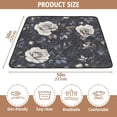 thumbnail image 4 of WOBOGO White Rose Baby Playmats Extra Large Waterproof Rollable Activity Pads for Toddlers 50×50inch, 4 of 7