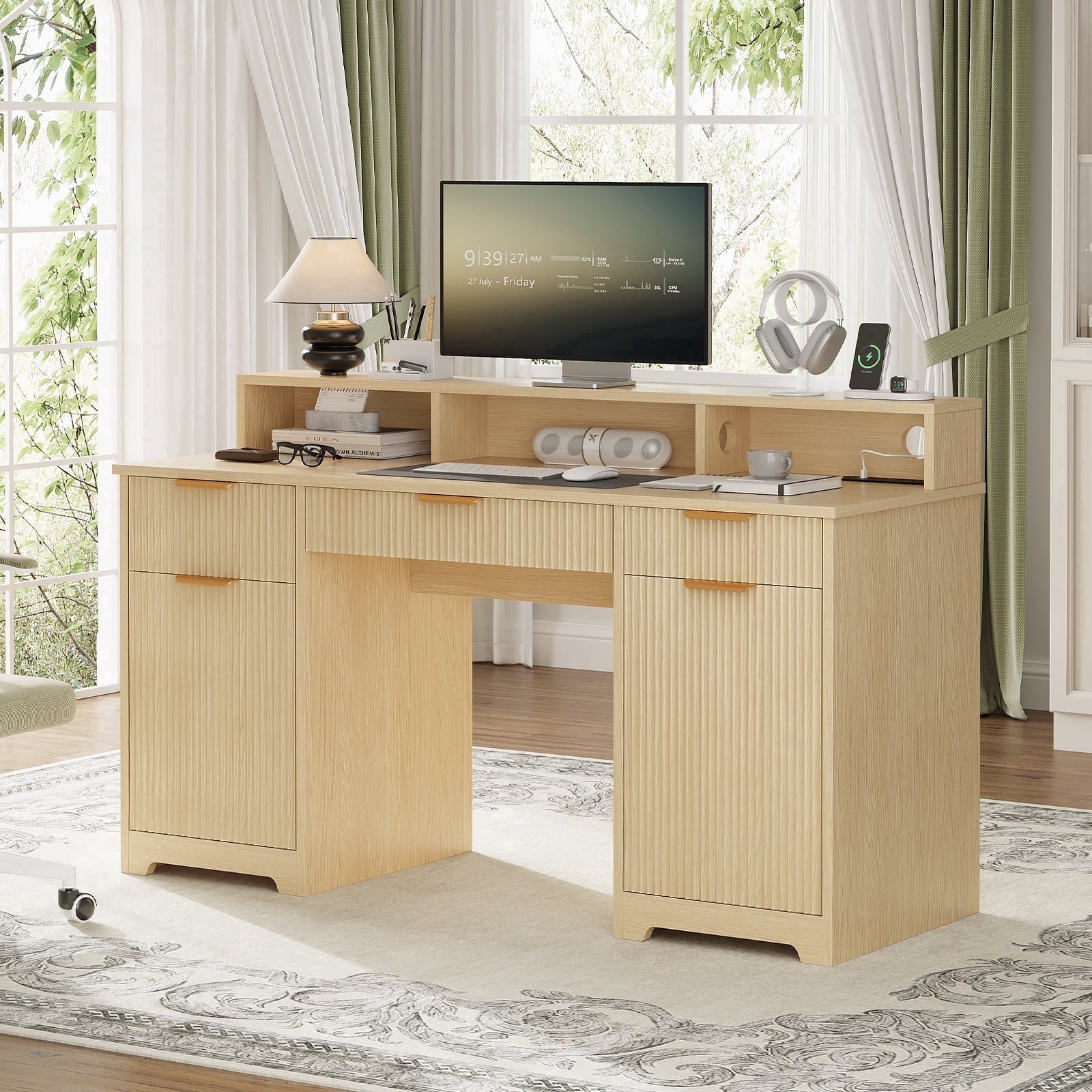 Sauder Shoal Creek Computer Desk, Home Office Furniture with