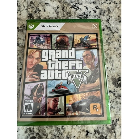 Brand New Factory Sealed GTA 5 Grand Theft Auto V Xbox One X