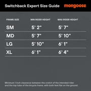 Mongoose Switchback Expert Mountain Bike, 29 Wheels, Extra-Large Frame, Gray