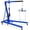 2T Blue/Lever B, variant on 2-Ton Hydraulic Engine Hoist with Lever Stabilizer 4400 LBS Cherry Picker Lift Adjustable Telescopic Boom and 6 Swivel Casters Blue