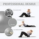 thumbnail image 5 of InnotechSC Pelota de Pilates 9", Pelota de Ejercicios Pequeña con Guía, Mini Pelota de Yoga para Pilates, Yoga, Entrenamiento Básico, Fisioterapia, Equilibrio, Estabilidad, Estiramiento, 5 of 6