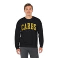 thumbnail image 6 of Carbs Sweatshirt Gifts Crew Neck Shirt Long Sleeve Unisex, 6 of 7